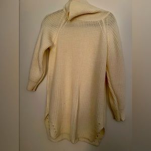 Extra long high next sweater